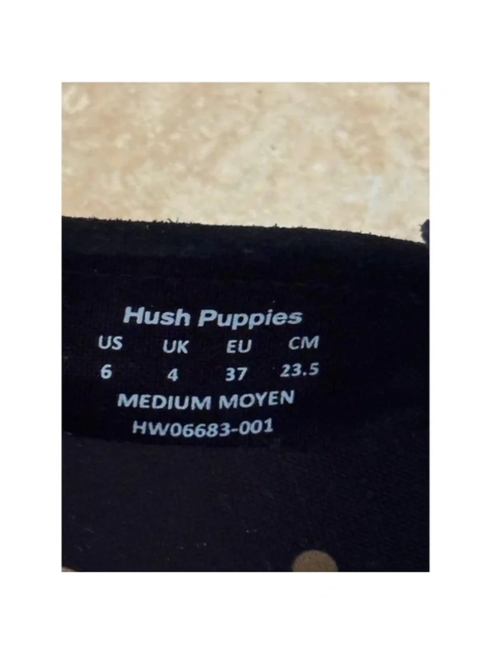 HUSH PUPPIES. NWOT. Sz6. Women's Black Suede Penny Loafers